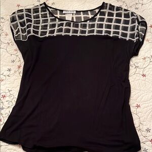 Black and White Women's Top